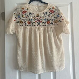 Roolee Embroidered Blouse Shirt
